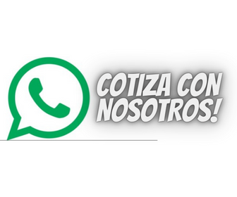 COTIZA CON NOSOTROS!