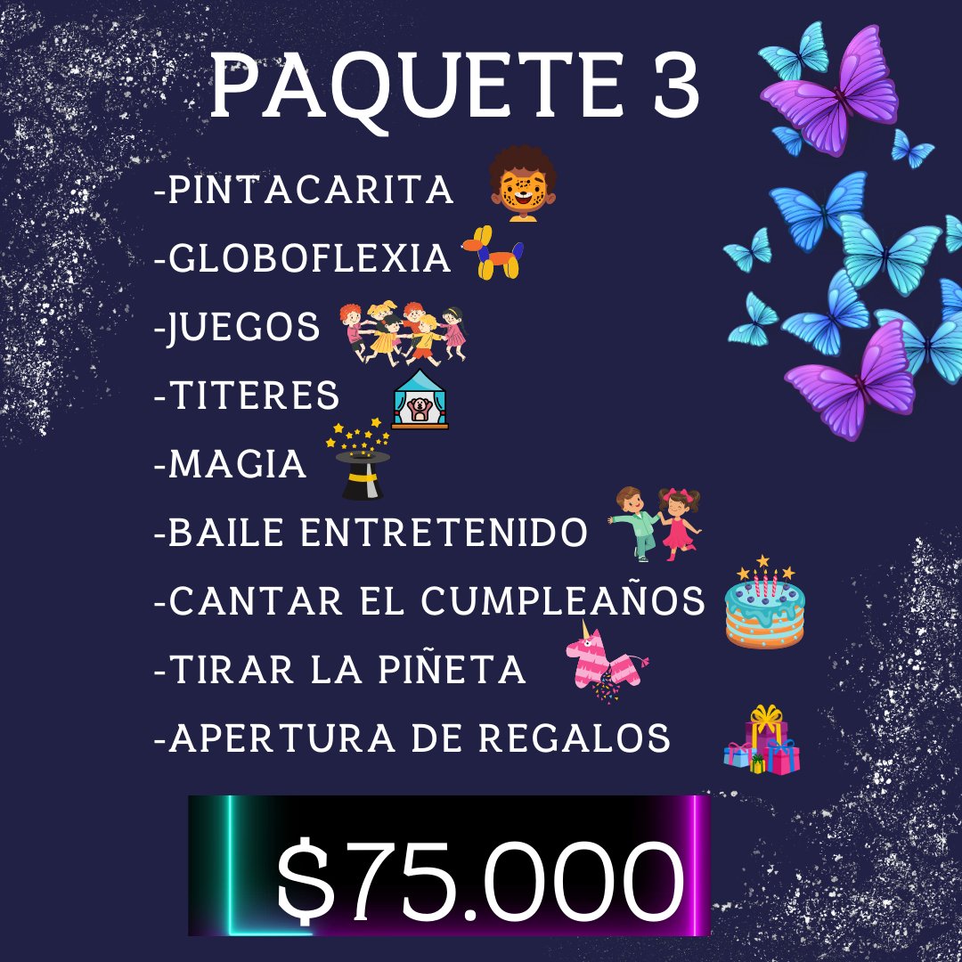 Invitación Virtual Cumpleaños Elegante Azul Oscuro (3)