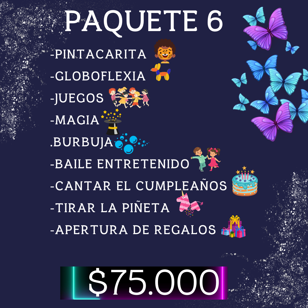 Invitación Virtual Cumpleaños Elegante Azul Oscuro (6)