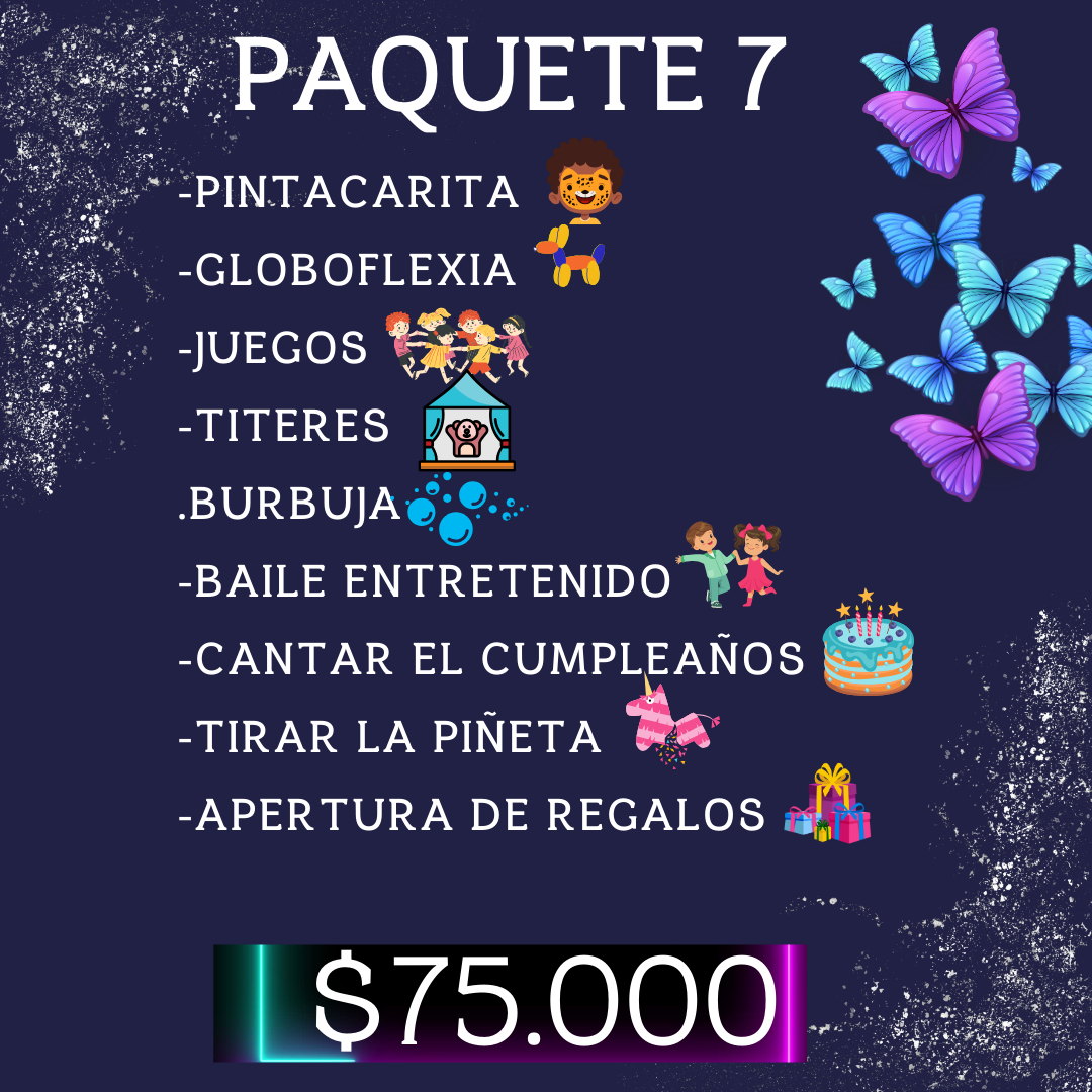 Invitación Virtual Cumpleaños Elegante Azul Oscuro (7)