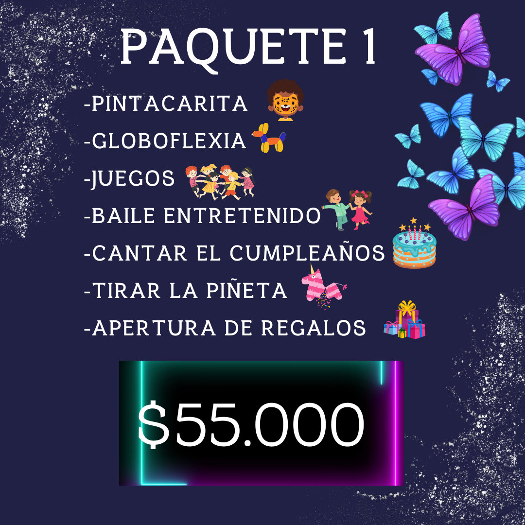 Invitación Virtual Cumpleaños Elegante Azul Oscuro