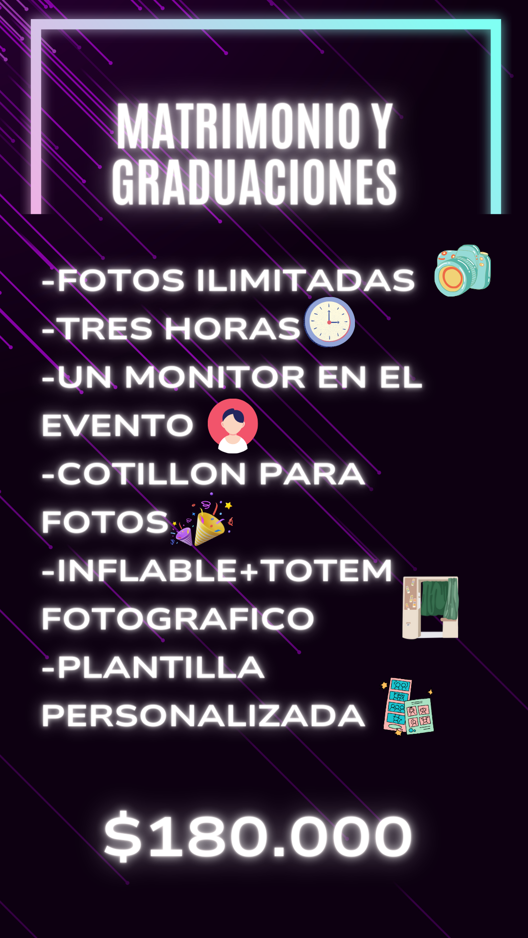 Tu Historia de Instagram Medios de Pagos Neón Blanco (4)