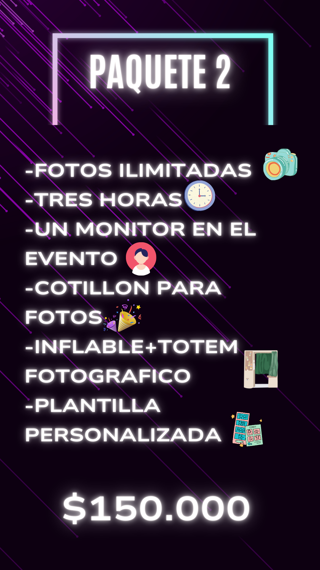 Tu Historia de Instagram Medios de Pagos Neón Blanco (8)